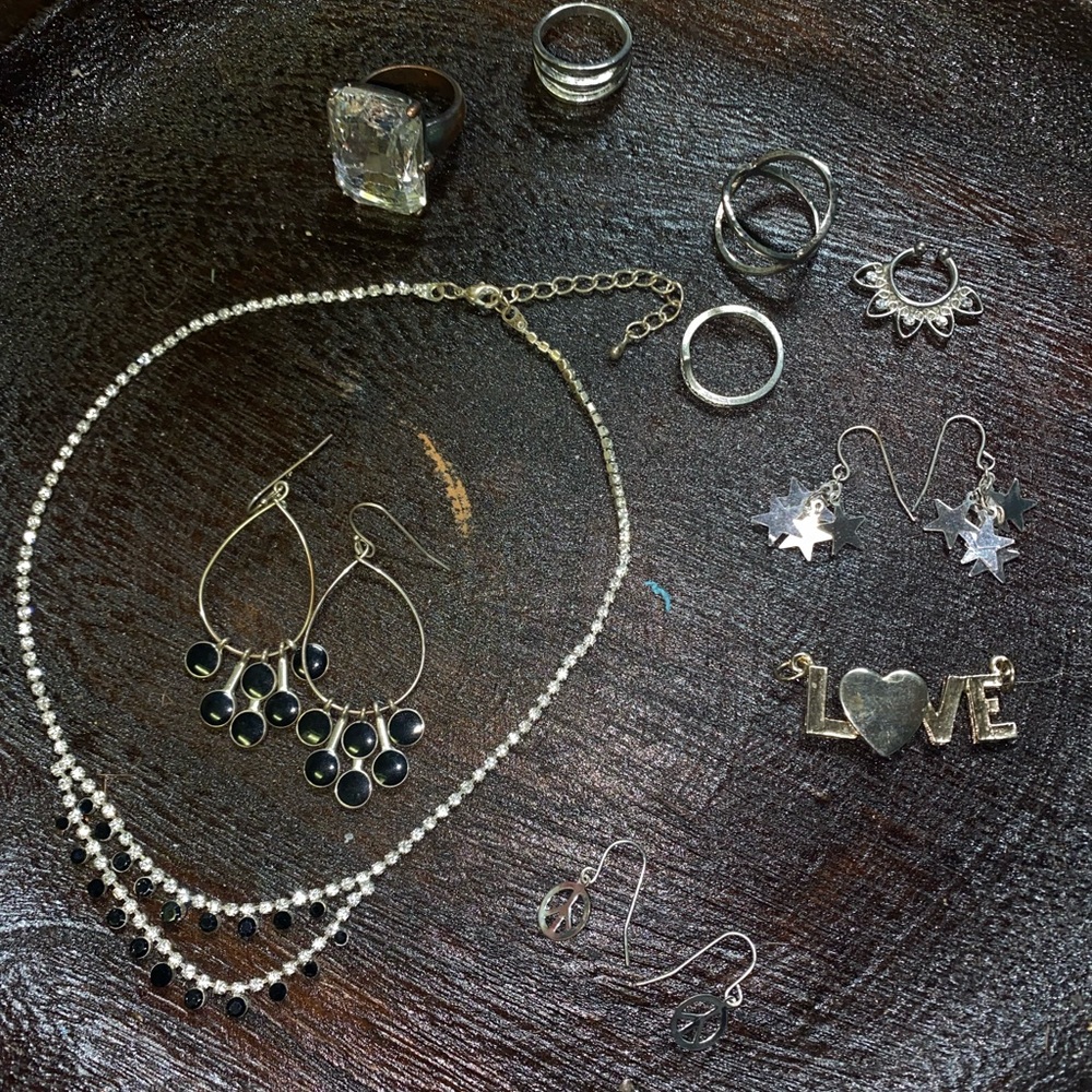 Adding a video shortly so you can see the sparkle in all of this costume jewelry